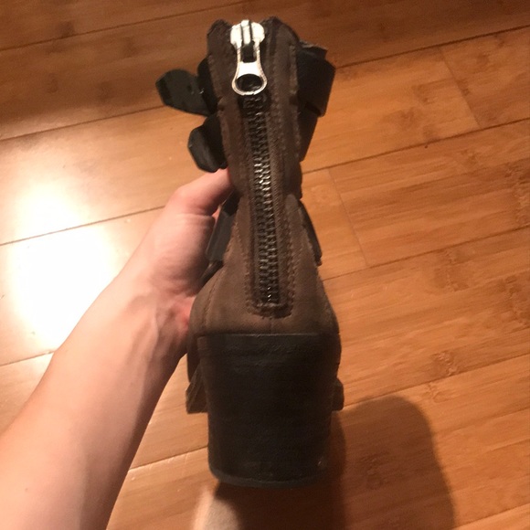 Dolce Vita brown leather and suede boots - Picture 4 of 6